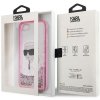 Karl Lagerfeld KLHCI8LNKHCP iPhone 7/8/SE 2020 / SE 2022 różowy/pink hardcase Glitter Karl Head